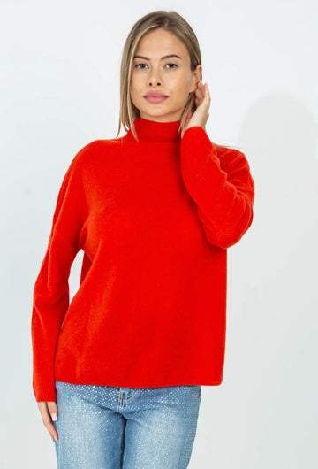 MAGLIA A MEZZO COLLO IN CASHMERE Vicolo