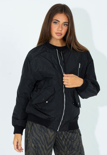 JAYCI
GIUBBINO BOMBER IN TESSUTO TECNICO