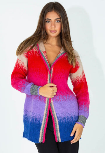 JAYCI CARDIGAN CORTO IN MISTO LANA