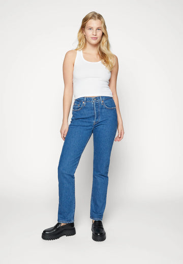 Levi's 501 Original Cropped Donna