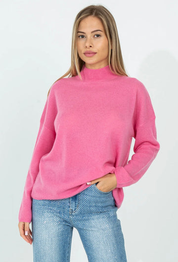 MAGLIA A MEZZO COLLO IN CASHMERE Vicolo