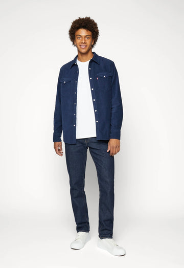 Jeans Levi's 511 Slim One Washed Rock Cod - Blu