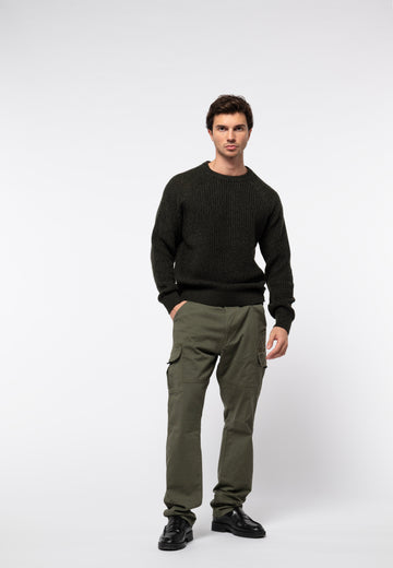 Pantalone Cargo Verde Indicode