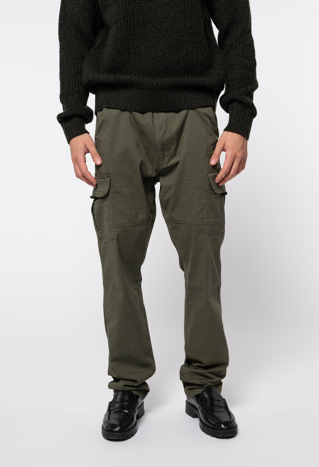 Pantalone Cargo Verde Indicode