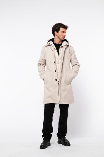 Cappotto Beige Indicode