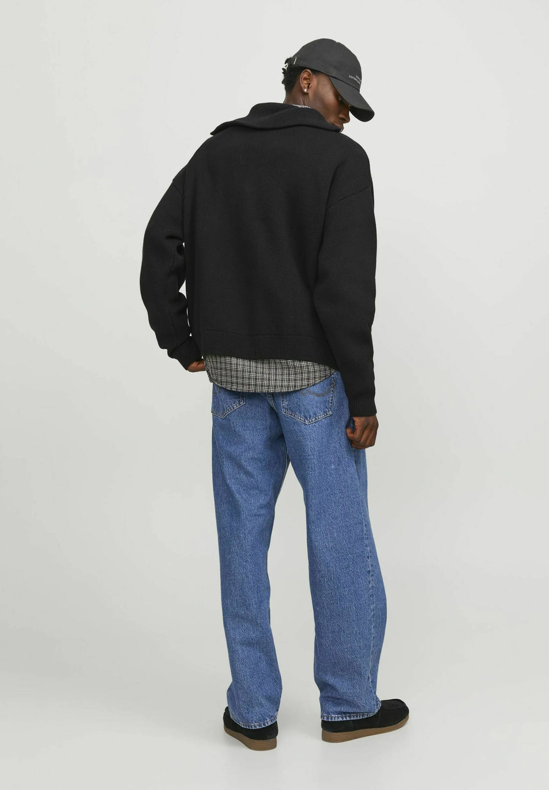 Jack & Jones HALF-ZIP - Maglione - black