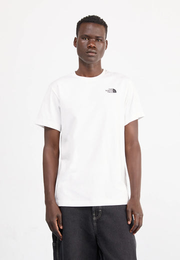 THE NORTH FACE VERTICAL TEE WHITE