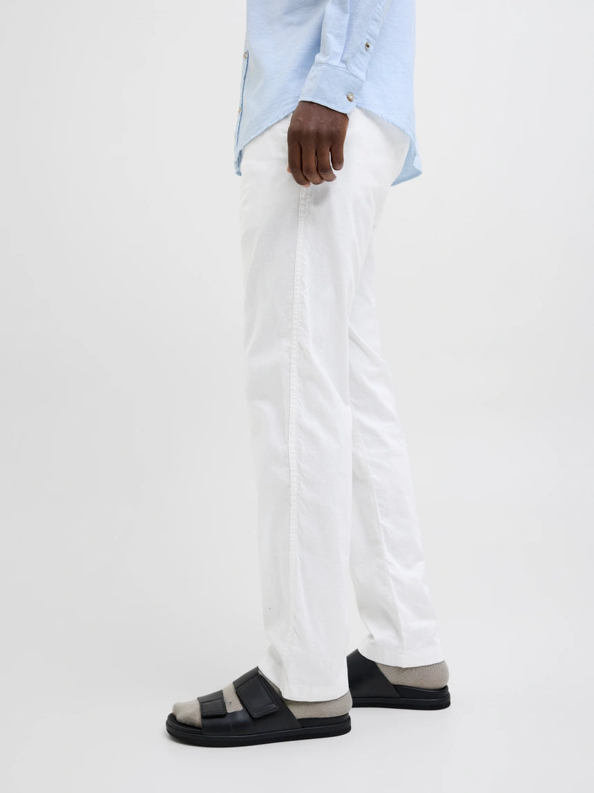 Pantaloni Chino in lino