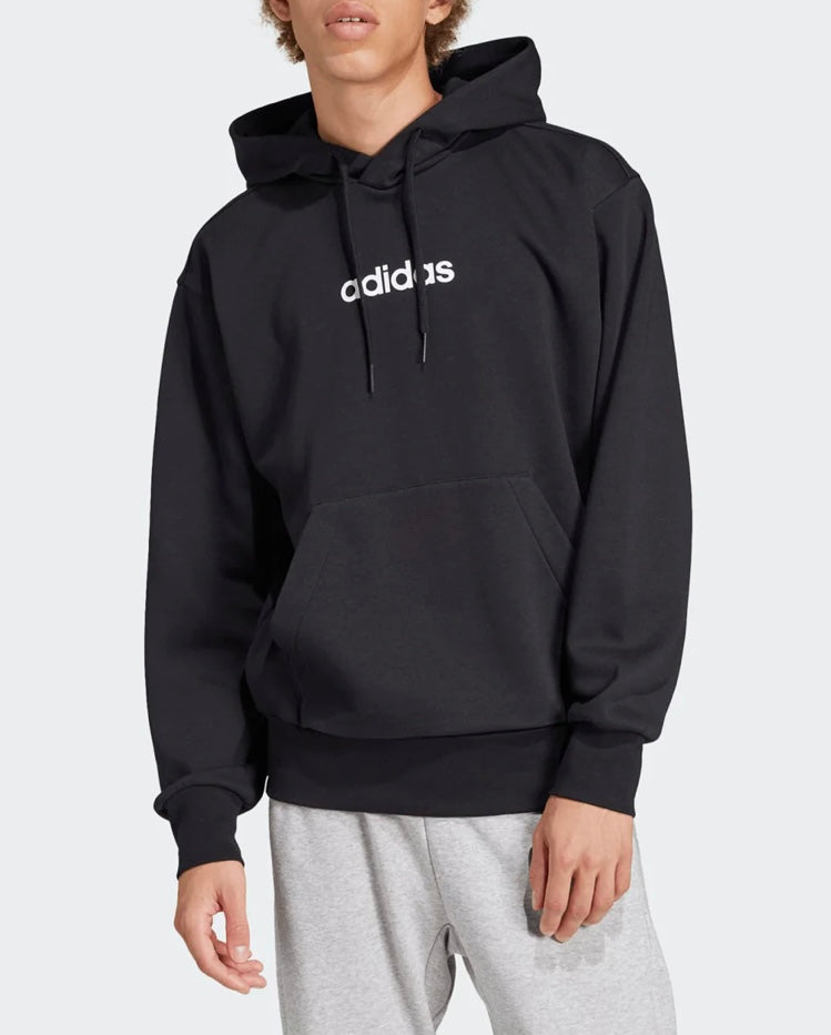 Felpa Adidas chiusa con cappuccio