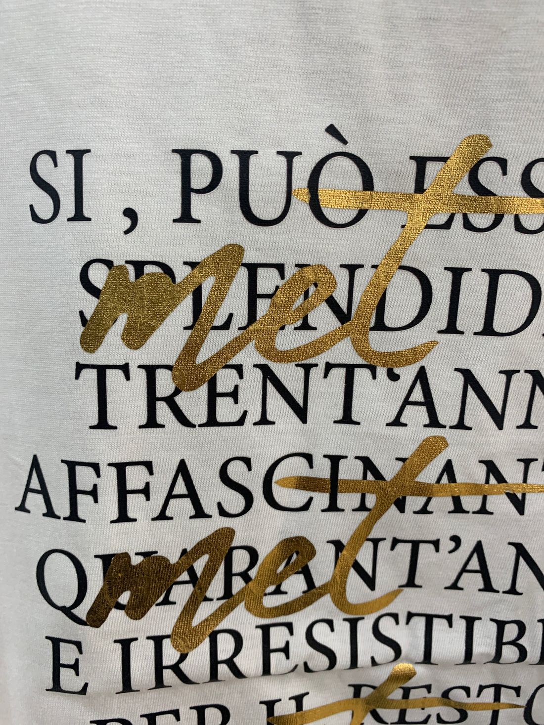 T-shirt Met