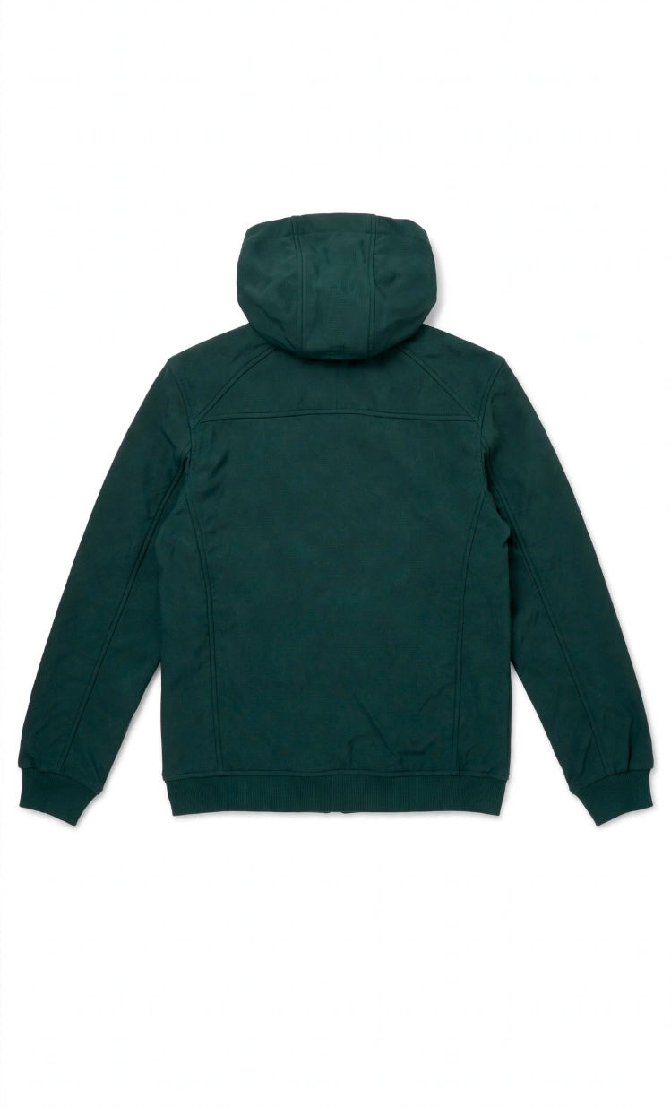 Giacca Soft Shell Lyle & Scott Uomo Verde Bottiglia