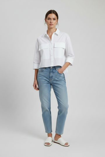 Camicia crop