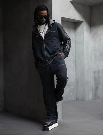 Jogger con rotture Black Island