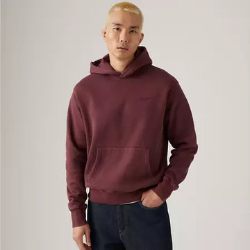 Felpa Levis THE AUTHENTIC HOODIE GARMENT DYE TAWNY