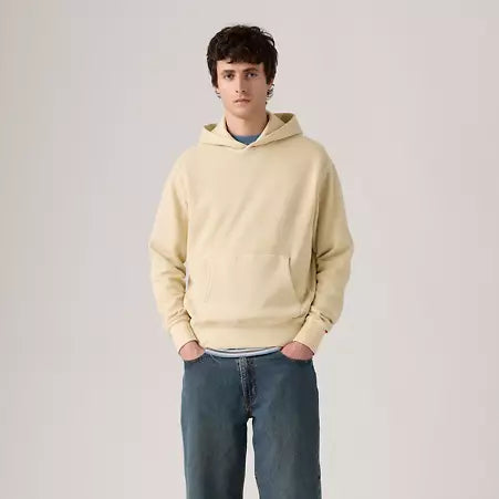 Felpa LevisTHE AUTHENTIC HOODIE FOG GARMENT DYE FO