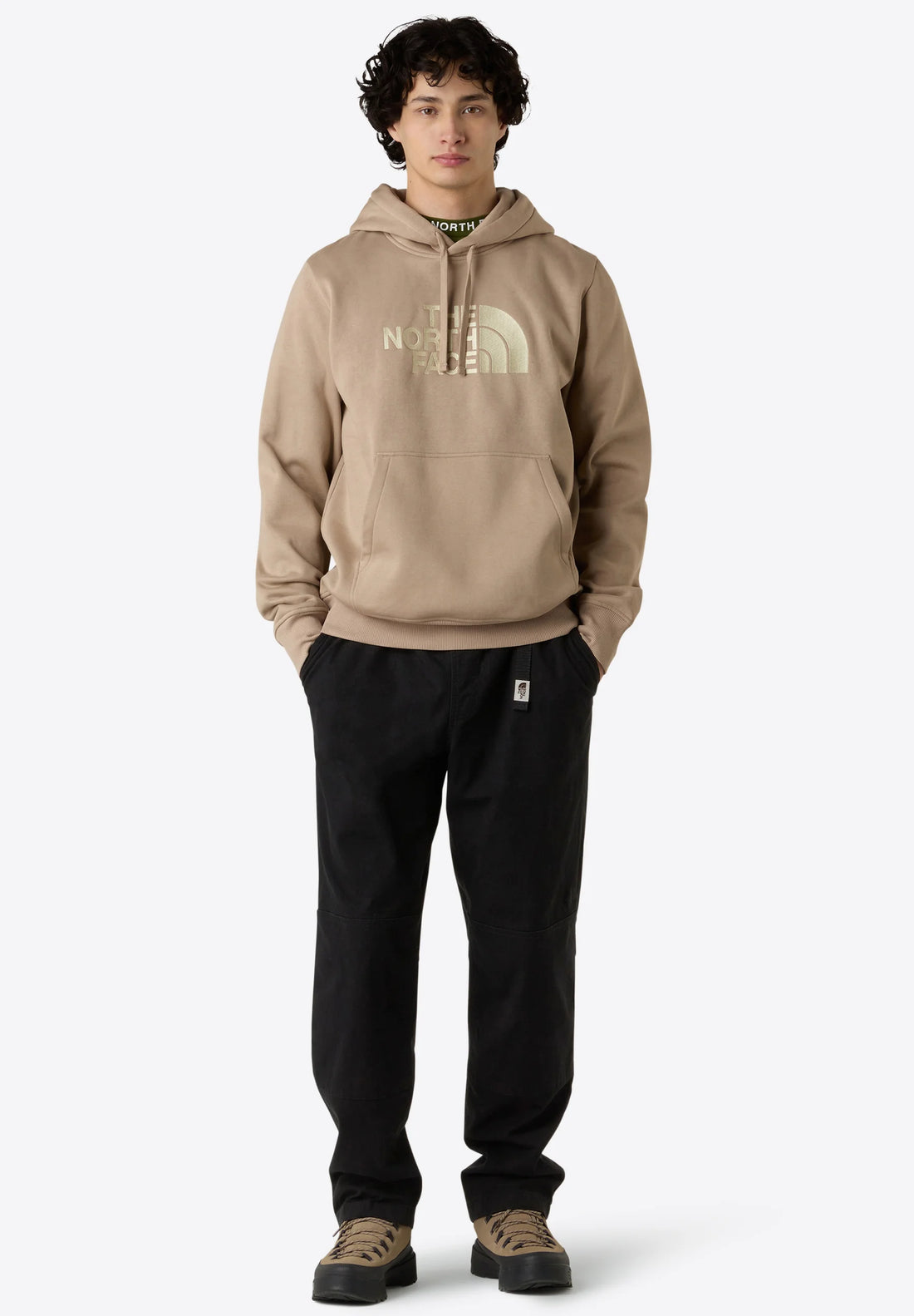 DREW PEAK - Felpa con cappuccio - mushroom grey gravel THE NORTH FACE