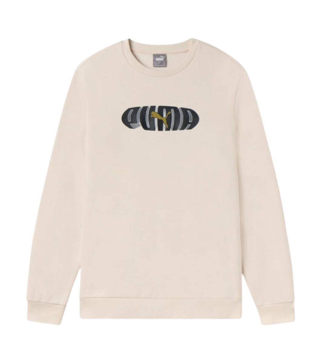 PUMA FELPA ESS+ GRÁFIC CREW FL