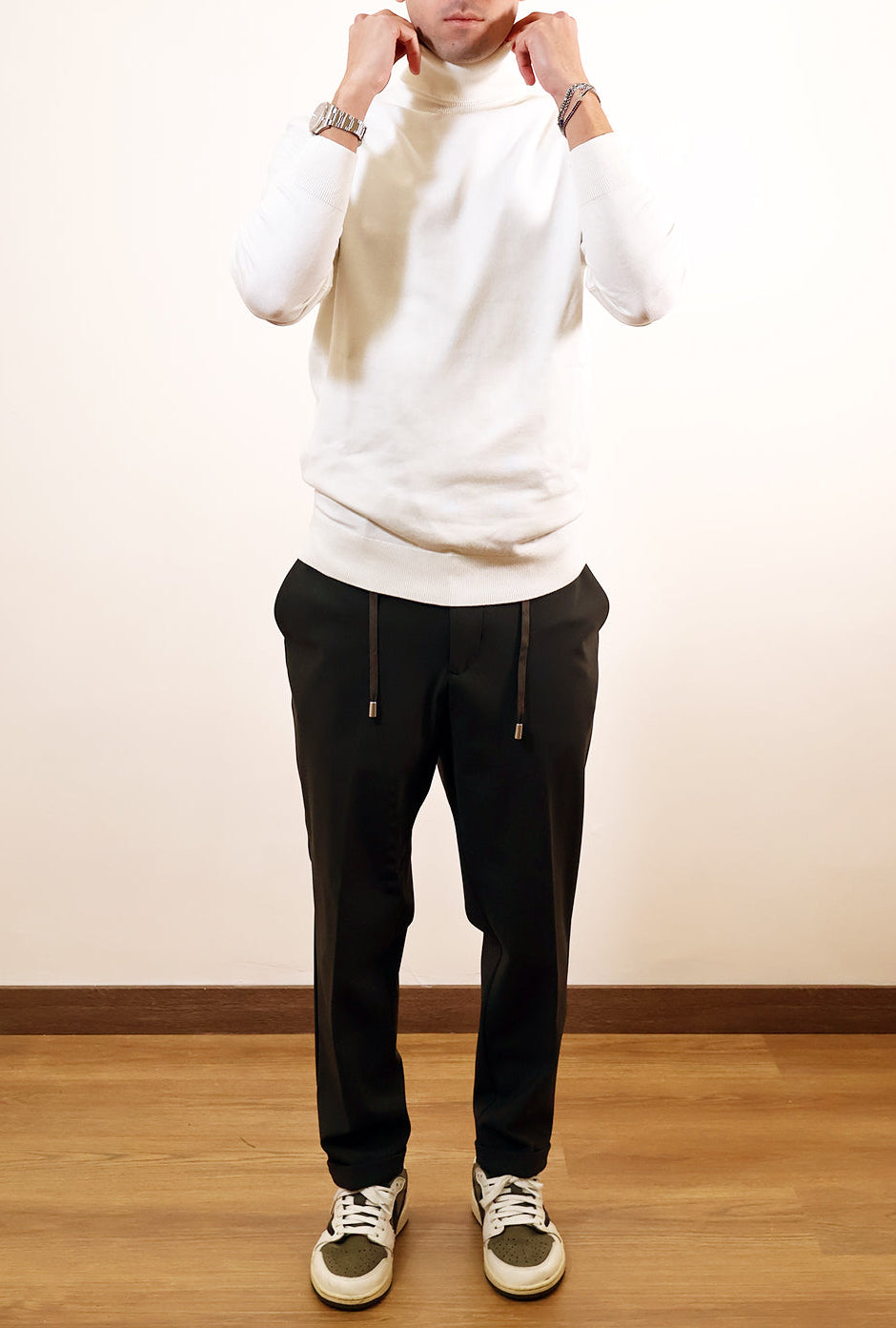 Pullover collo alto RAPU