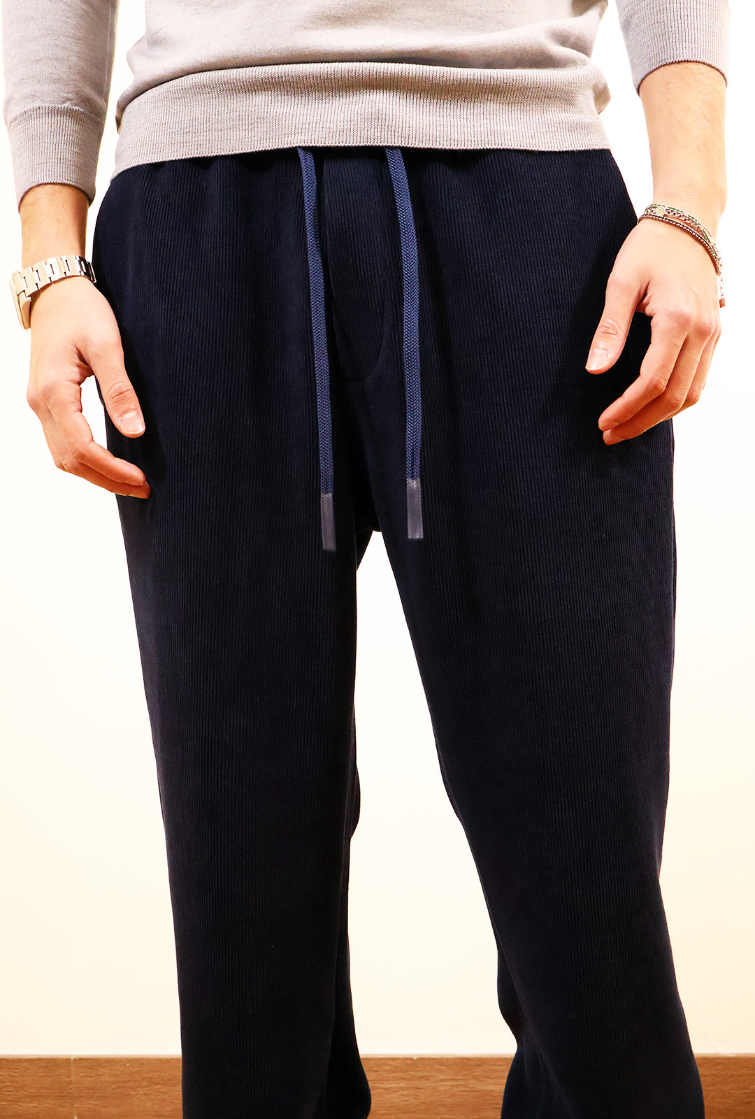 Pantalone velluto Over/D