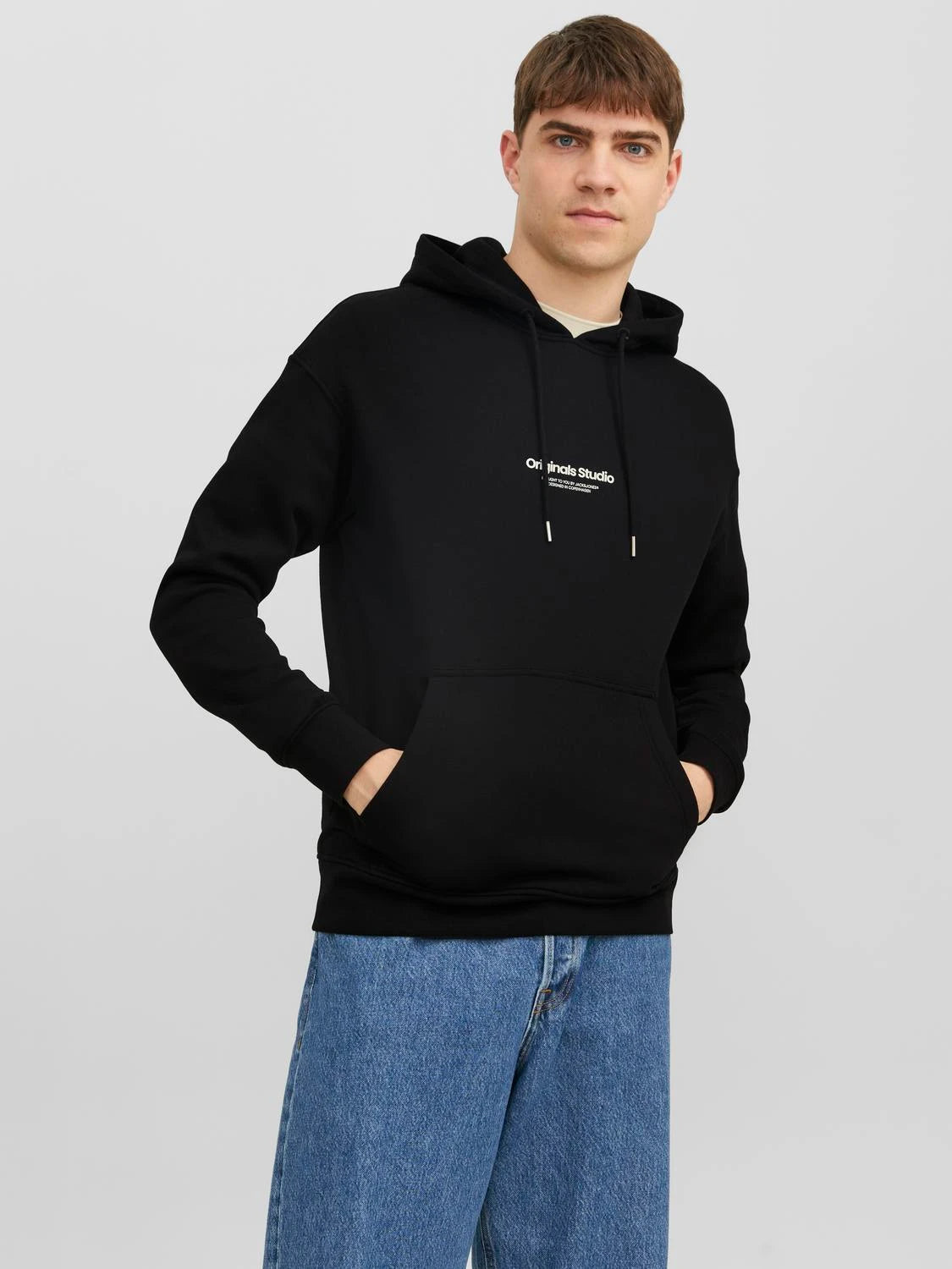 Felpa con cappuccio Stampato JACK&JONES