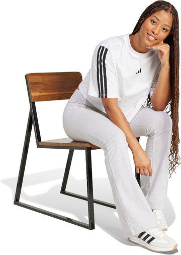 ADIDAS Essentials 3-Stripes Cotton Loose T-Shirt T-Shirt Donna