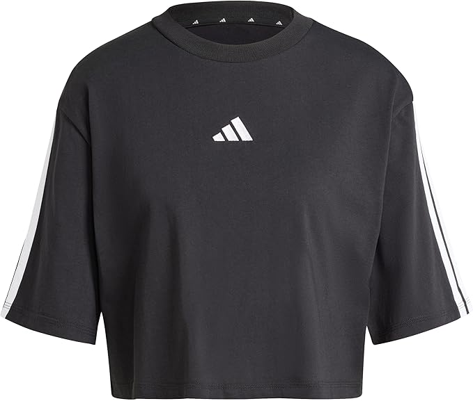 ADIDAS Essentials 3-Stripes Cotton Loose T-Shirt T-Shirt Donna